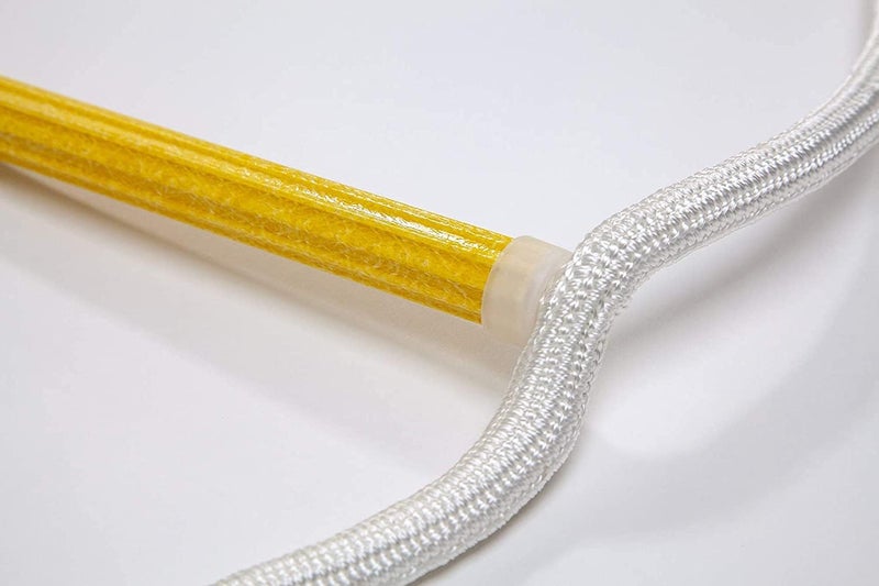 ISOP Fire Escape Rope Ladder 16 ft (5m) | Emergency Balcony Escape Ladder | Evacuation Rope Ladders | Portable Lightweight Rescue Ladders - 2 Story Fire Escape | Emergency Evacuation in Case of Fire Break - Image 4